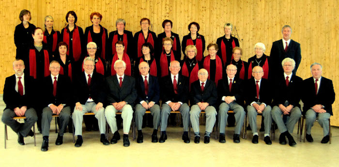 Die Chorgemeinschaft im Jahr 2010